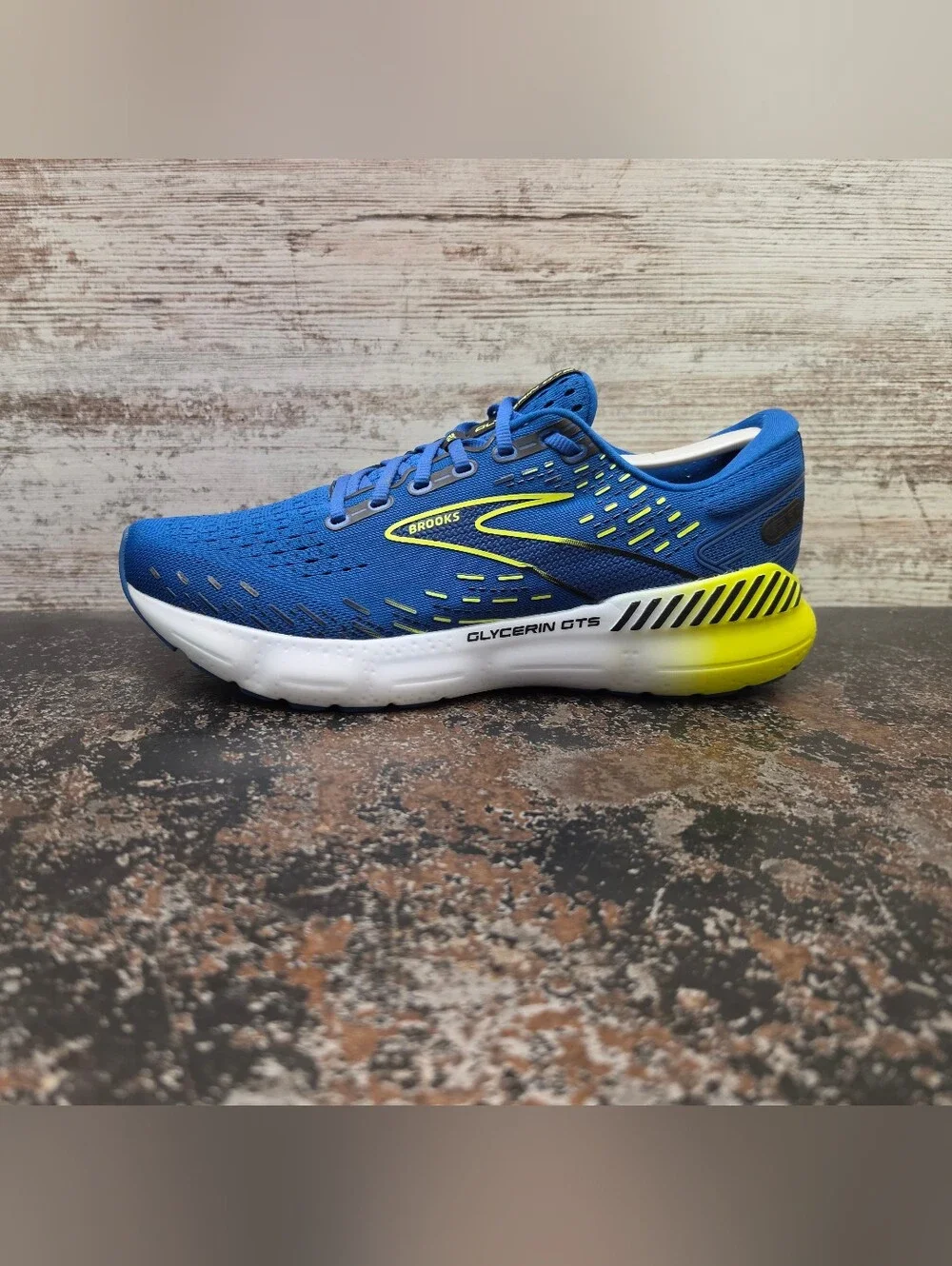 Mens Brooks Glycerin GTS 22 Running Shoes Sz 8.5 Used 1103831D482